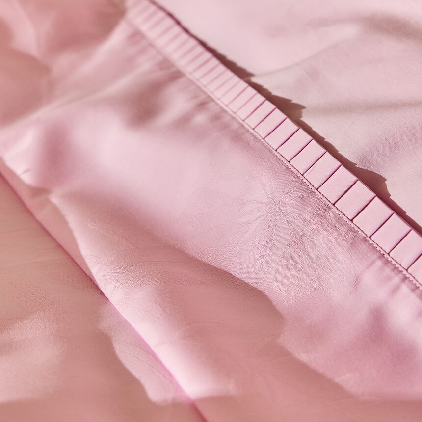 Lenzuolo Pois de senteur Rose 240X300 100% cotone, , hi-res image number 1