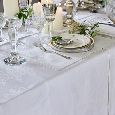 Tovaglia Lumières d'étoiles Diamant Cotone, Lurex®,  Tovaglia Lumières d'étoiles Diamant Cotone, Lurex®