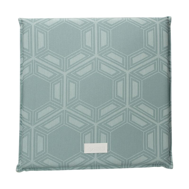 Cuscino per sedie Syracuse Aqua 40x40 acrilico, , hi-res image number 2