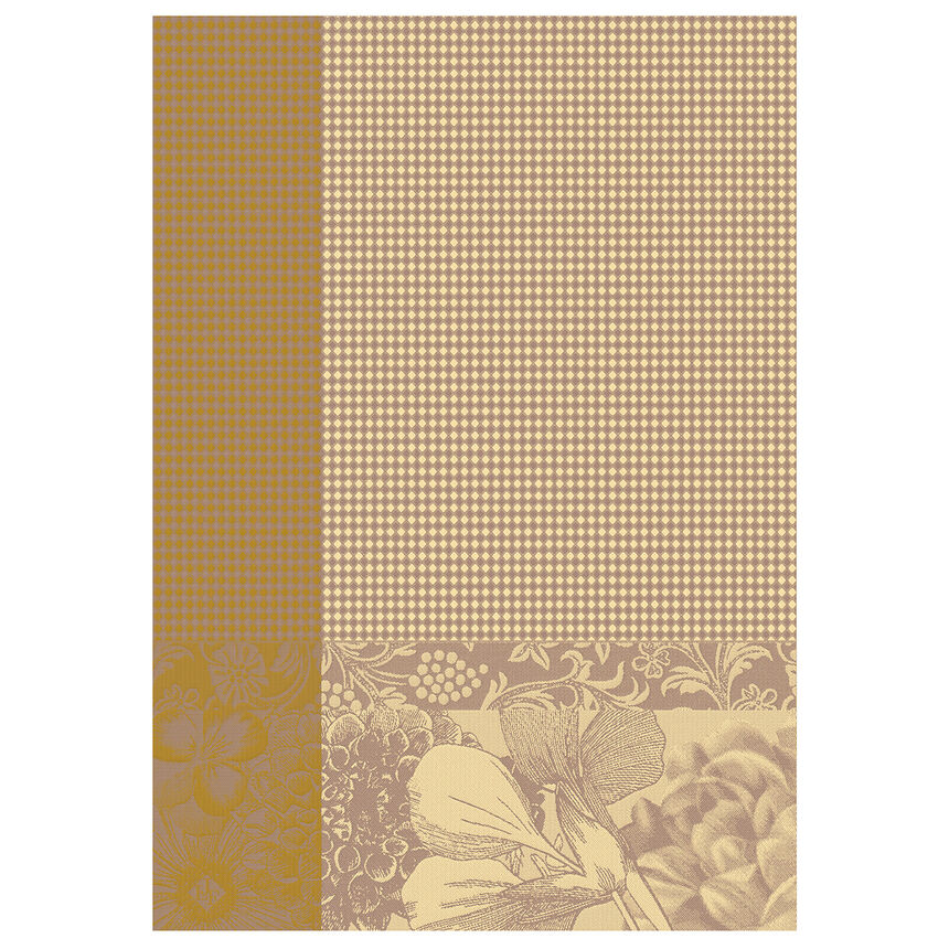 Asciugamano Fleurs &agrave; croquer Capucine 54x38 100% cotone, , hi-res image number 0