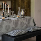 Fodera cuscino Souveraine  Argent 50x50 100% lino, , hi-res image number 0