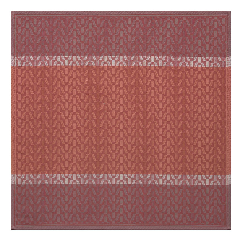 Tovagliolo Veine Graphique Acajou 58x58 100% cotone, , hi-res image number 0