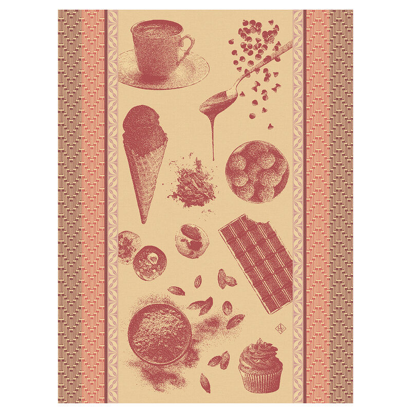 Strofinaccio Chocolats - Recettes Rubis 60x80 100% cotone, , hi-res image number 0