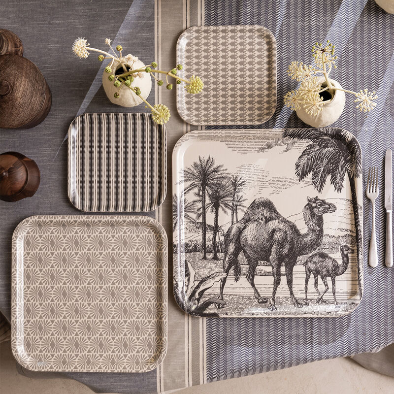 Vassoio Dune Argile 32x32 100% Legno, , hi-res image number 0