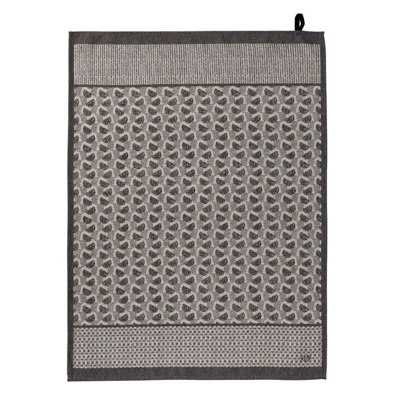 Strofinaccio Empreintes Charbon 60x80 100% cotone, , hi-res image number 0