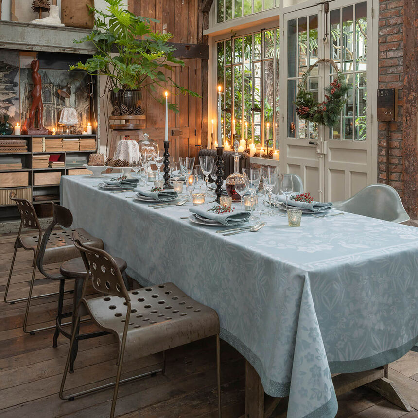 Tovaglia Po&eacute;sie d'hiver Arctique 175x175 99% cotone / 1% other fibers, , hi-res image number 0