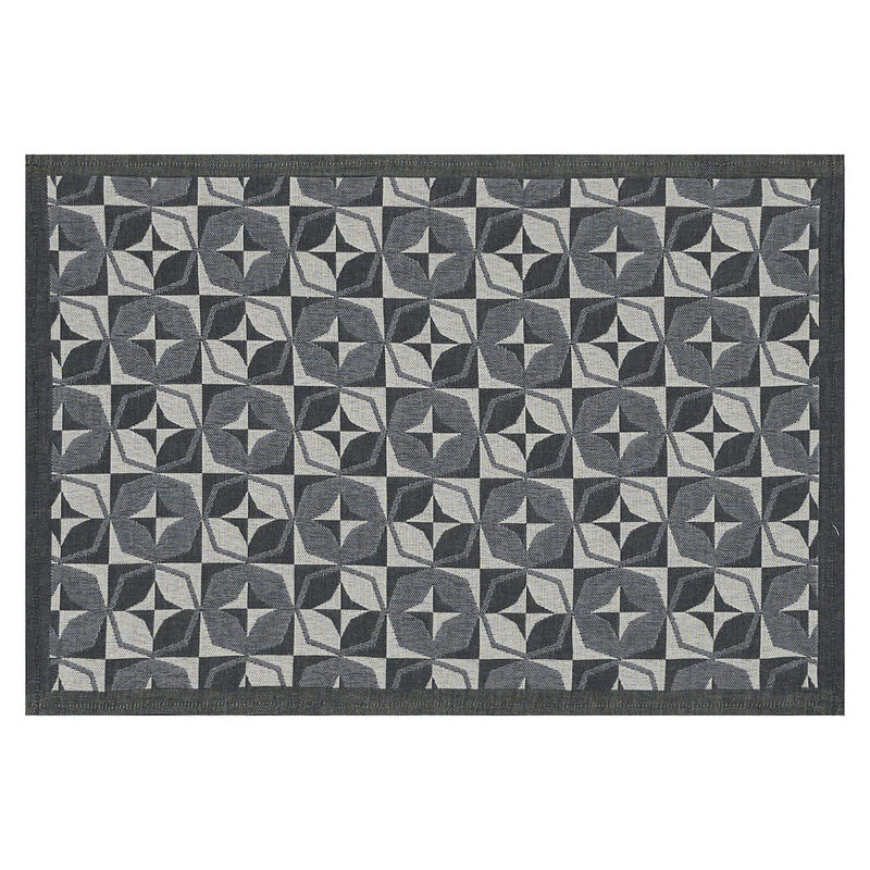 Set americano antimacchia Bistro jules Charbon 50x36 100% cotone, , hi-res image number 0