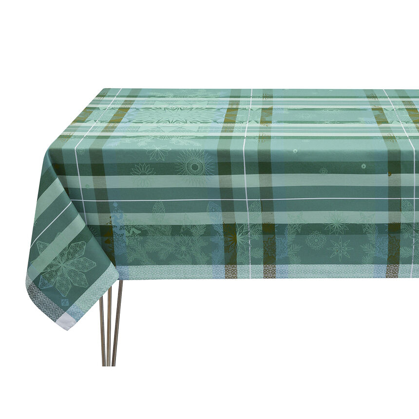 Tovaglia Hiver en Ecosse Land 175x175 100% cotone, , hi-res image number 1