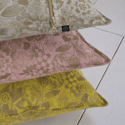 Fodera cuscino Osmose Florale Pollen 50x50 100% cotone