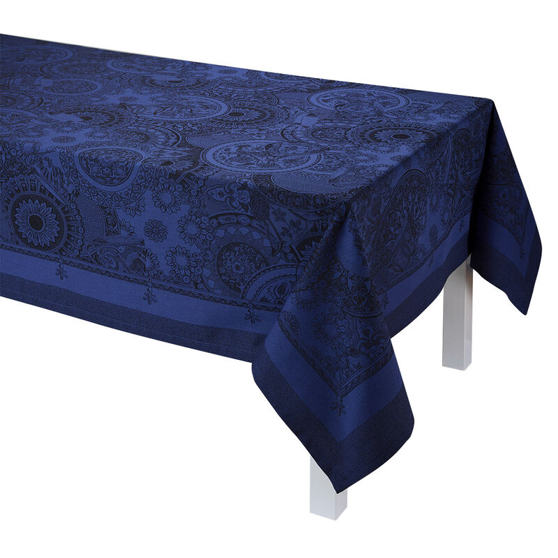 Tovaglia Porcelaine Bleu de chine 175x175 100% cotone, , hi-res image number 1