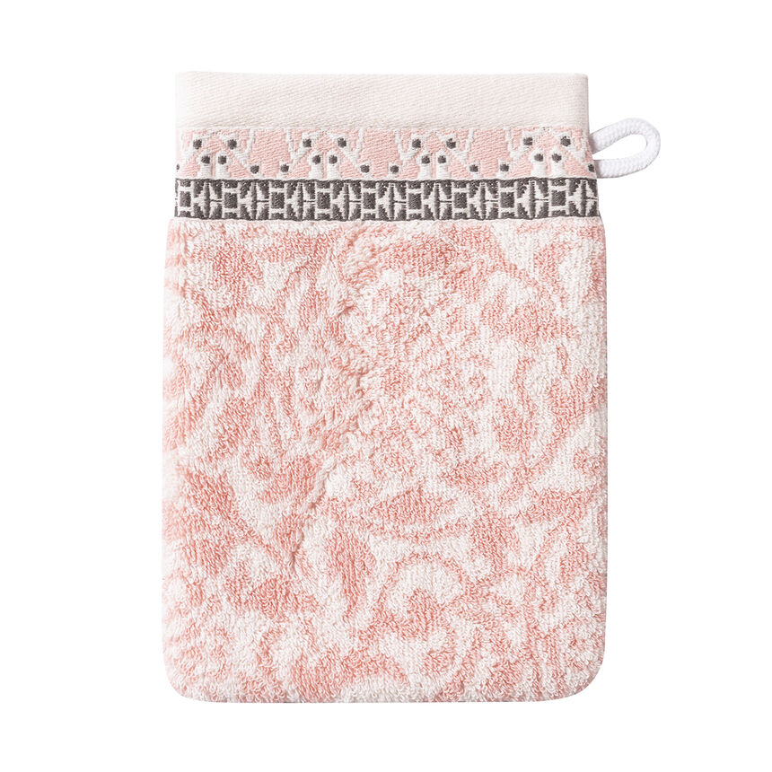 Guanto da toilette Charme Pivoine 15x22 100% cotone, , hi-res image number 0