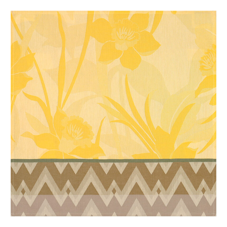 Confezione 2 Tovaglioli La Vie en Vosges Soleil 58x58 100% cotone, , hi-res image number 1