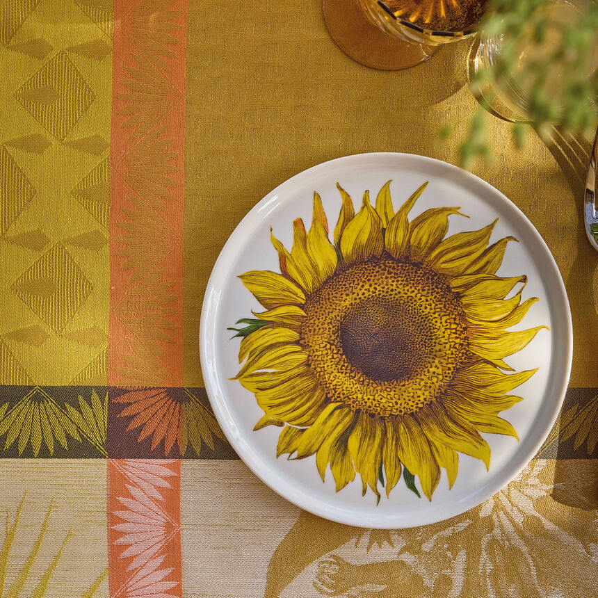 Tovaglia Sinhar&acirc;ja Fauve 175x175 100% cotone, , hi-res image number 9