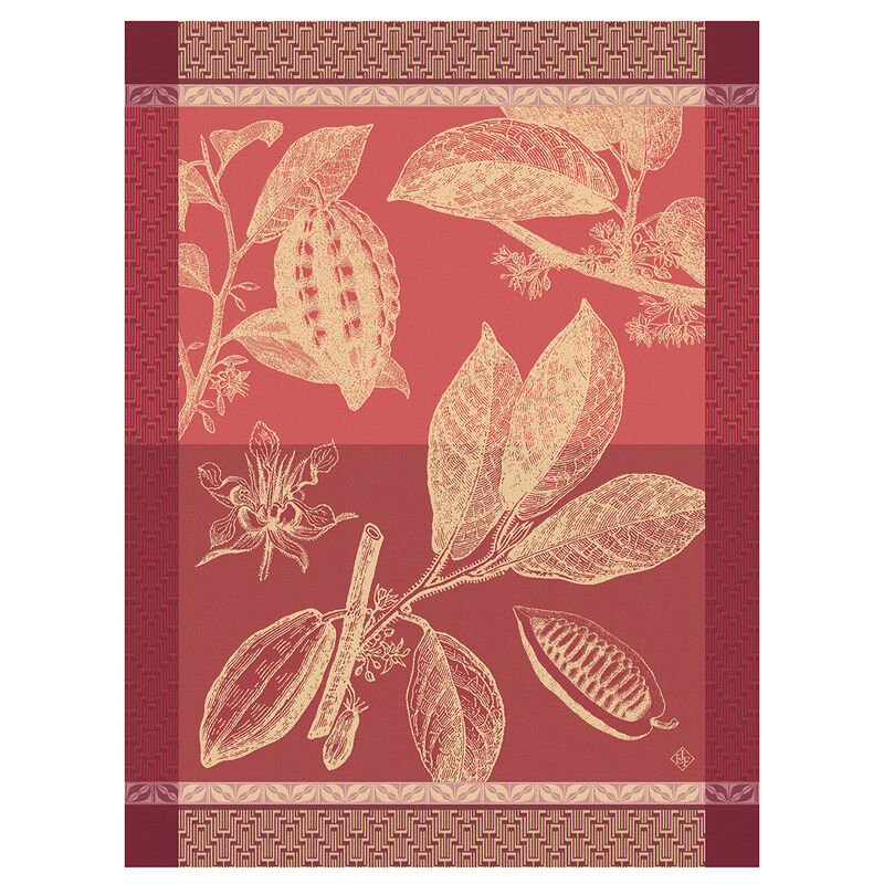 Strofinaccio Chocolats - Fève Rubis 60x80 100% cotone, , hi-res image number 0