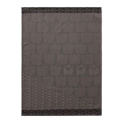 Asciugamano Braise Charbon 60x80 100% cotone