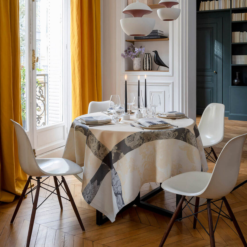 Tovaglia &Agrave; la Fran&ccedil;aise Soie 175x175 100% cotone, , hi-res image number 0