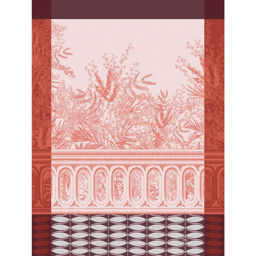 Strofinaccio Riviera mimosa Aube 60x80 100% cotone, , hi-res image number 0