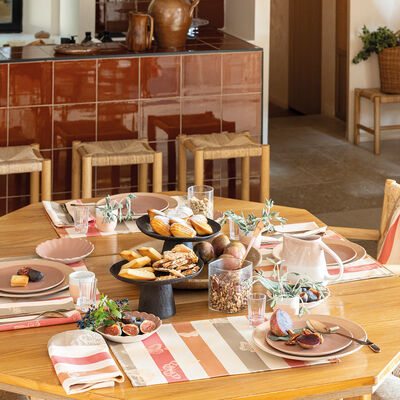 Tovaglietta spalmata Bal des papillons Cotone