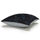Fodera cuscino Empreintes Lagon 50x50 82% cottone / 18% viscosa, , hi-res image number 3