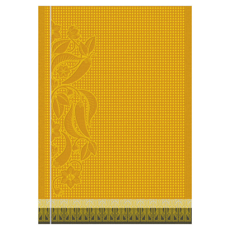 Asciugamano Piments Jaune 54x38 100% cotone, , hi-res