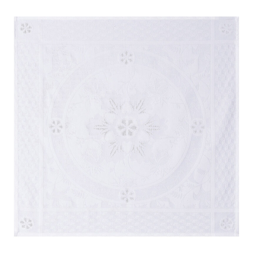 Tovagliolo Duchesse Blanc 58x58 100% cotone, , hi-res image number 1