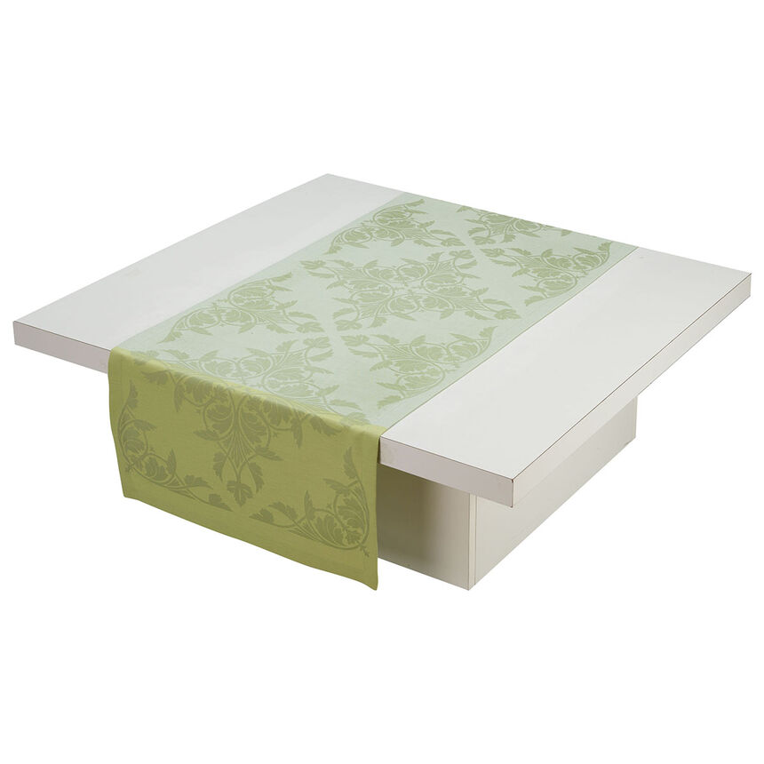 Striscia da tavola Syracuse Sauge 50x150 100% cotone, , hi-res image number 0