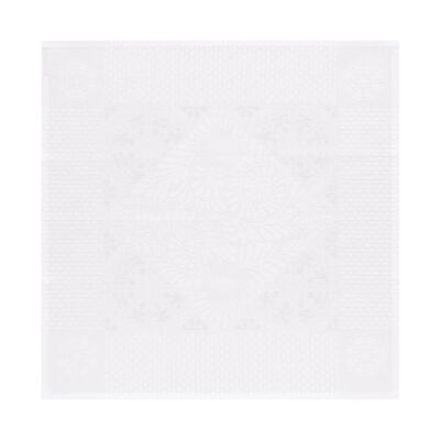 Tovagliolo Bosphore Blanc Cotone, Lino
