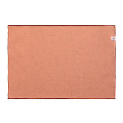 Tovaglietta spalmato Vegetal mood avec surjet bourdon Cotone