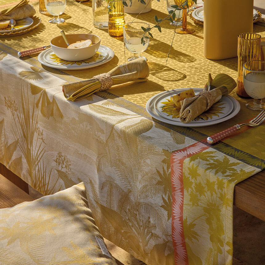 Tovagliolo Sinhar&acirc;ja Fauve 50x50 100% cotone, , hi-res image number 4