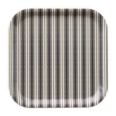 Vassoio Dune Rayures Legno