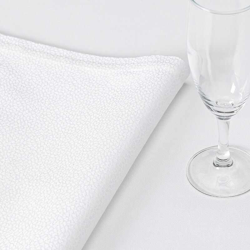 Tovagliolo Offre White Galuchat 56x56 100% cotone, , hi-res