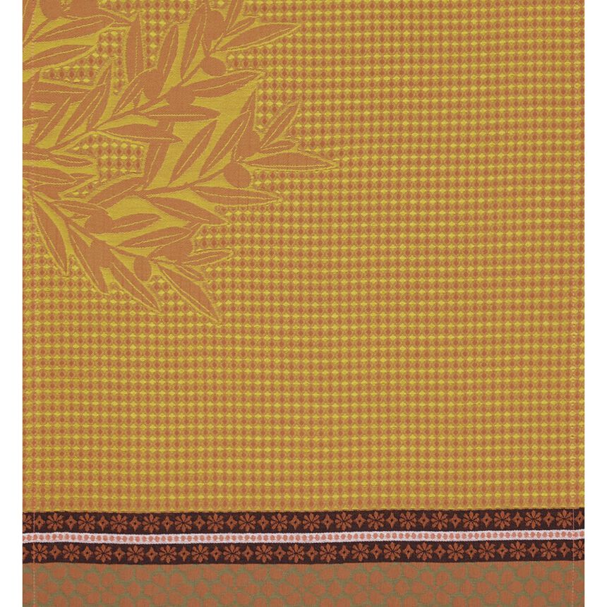 Asciugamano Alpilles Ocre 54x38 100% cotone, , hi-res image number 1