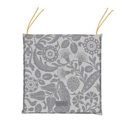 Cuscino per sedie Voyage Iconique Zinc 40x40 100% cotone