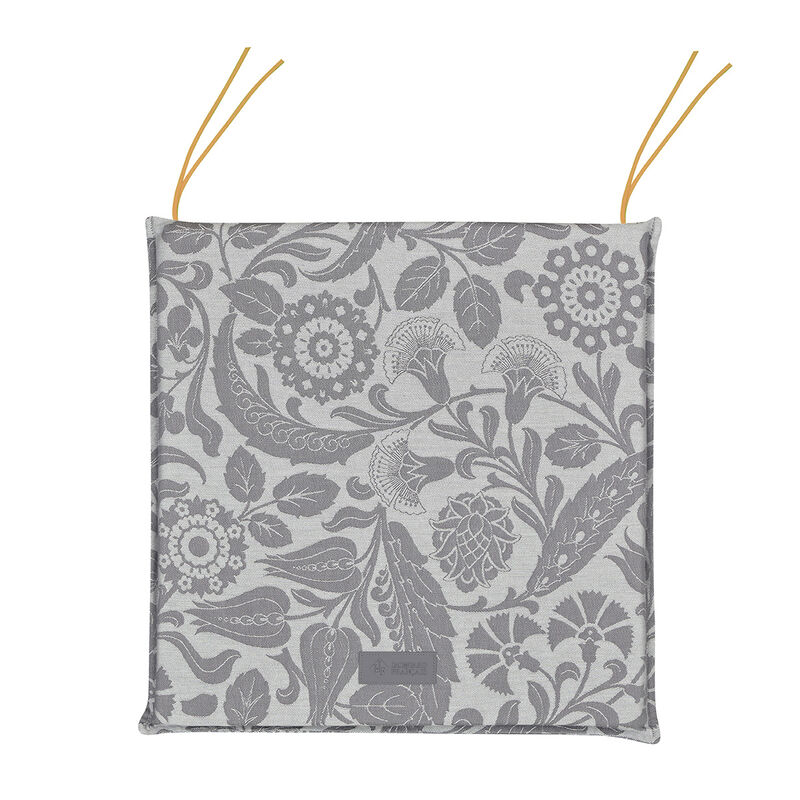 Cuscino per sedie Voyage Iconique Zinc 40x40 100% cotone, , hi-res image number 0