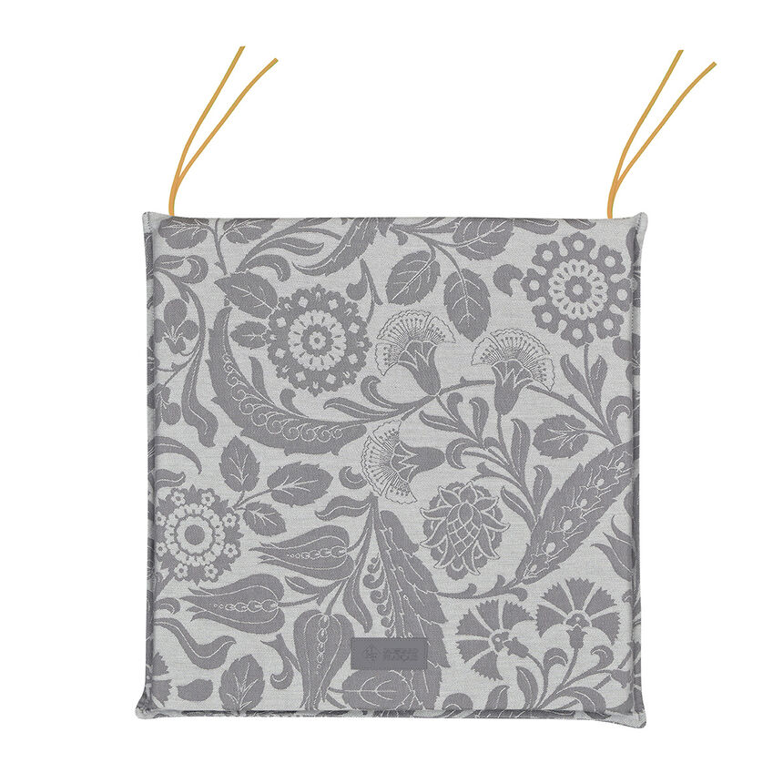 Cuscino per sedie Voyage Iconique Zinc 40x40 100% cotone, , hi-res image number 0