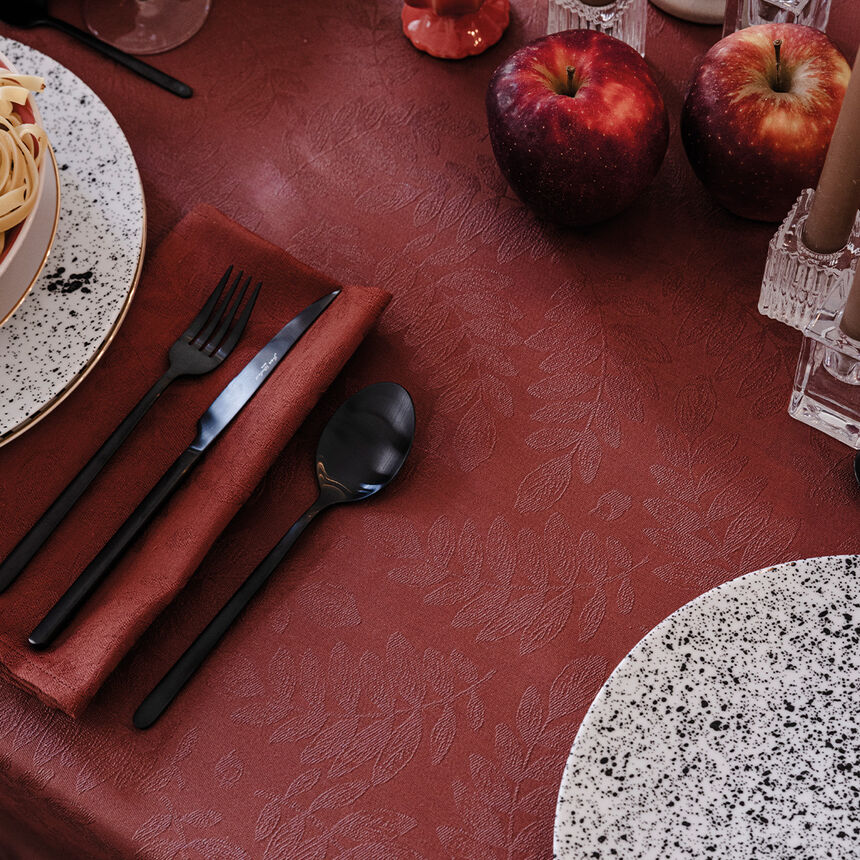 Tovagliolo Vegetal mood Goji 50x50 100% cotone, , hi-res image number 0