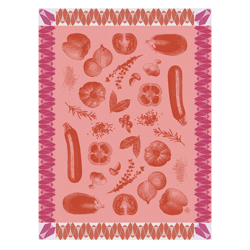 Strofinaccio Ratatouille Tomate 60x80 100% cotone, , hi-res image number 0