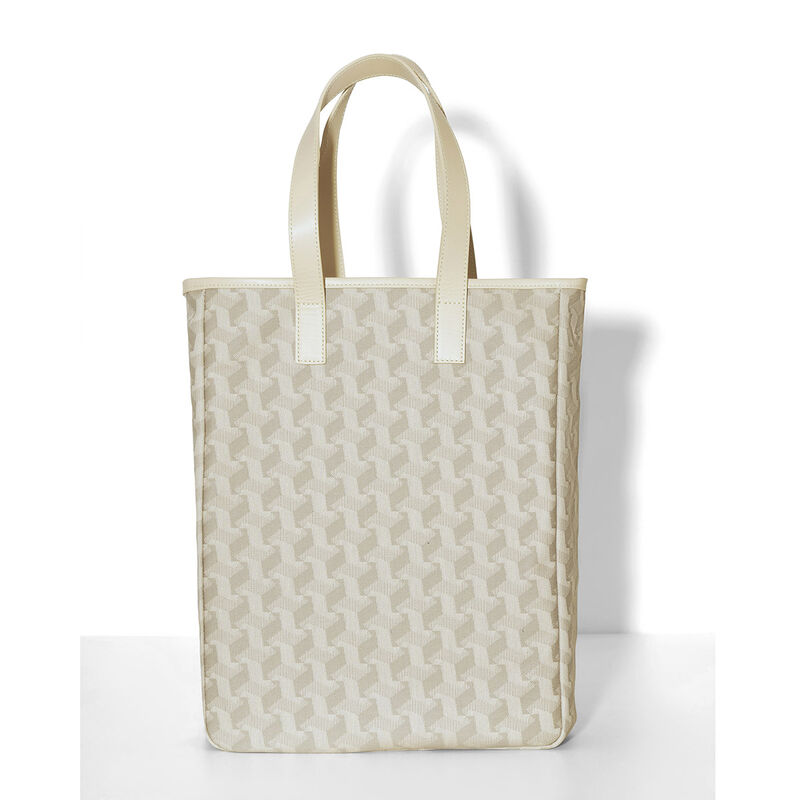 Borsa da portare a mano Picto Beige 100% cotone, rivestimento acrilico. Rivestimento : Pelle di vacchetta, , hi-res image number 1