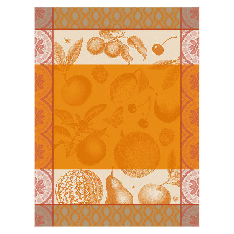 Strofinaccio Arrière-Pays Melon 60x80 100% cotone, , hi-res image number 0