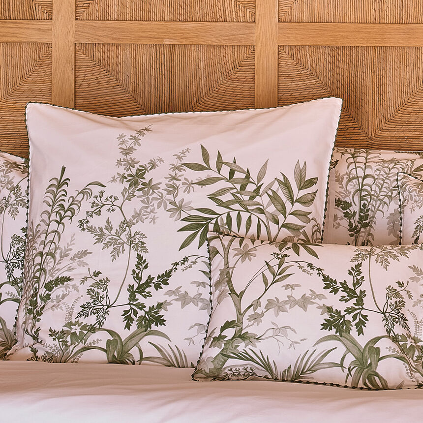 Federe Jardin d'Eden Lierre 80x80 100% cotone, , hi-res image number 0