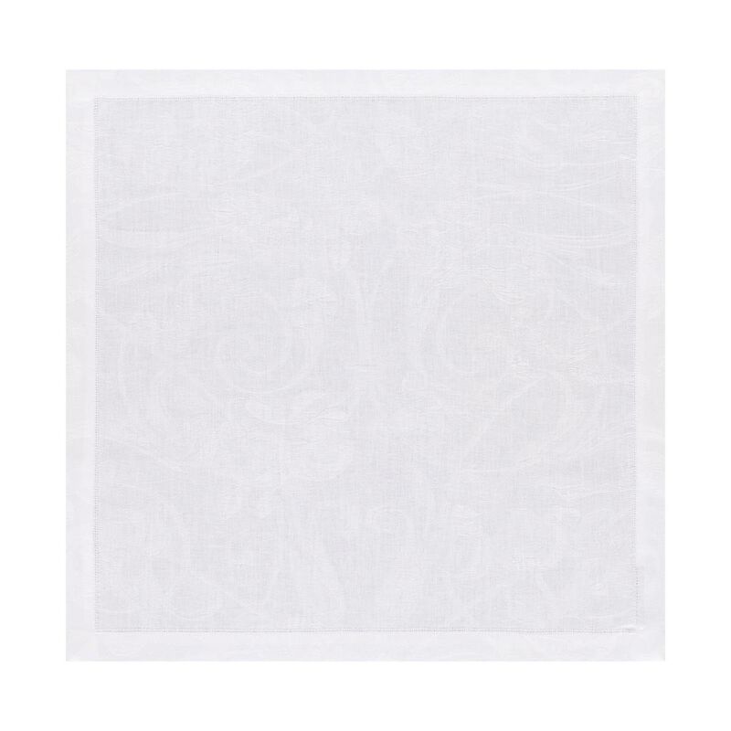 Tovagliolo Tivoli Blanc 50x50 100% lino, , hi-res