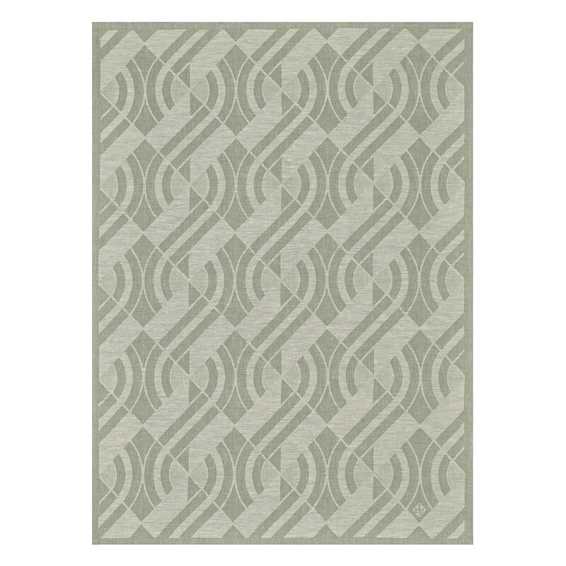 Asciugabicchieri Néo Green 60x80 100% lino, , hi-res image number 1