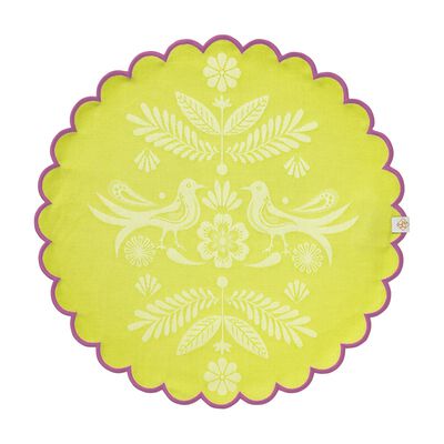 Tovaglietta spalmato Alegria Lagoon &Oslash;38 100% cotone