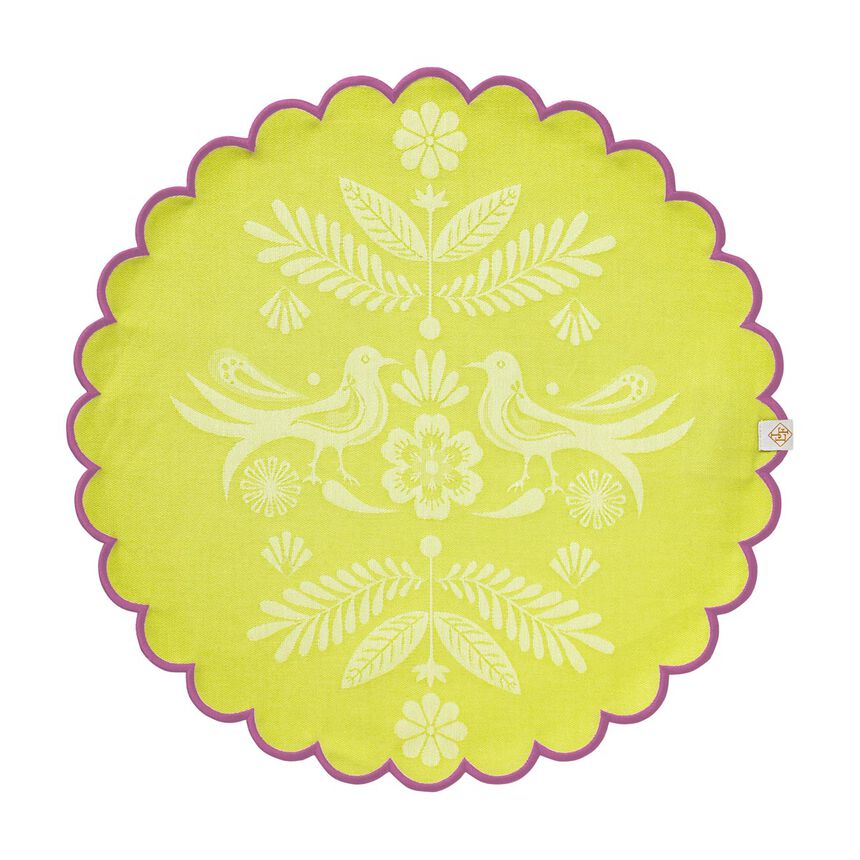 Tovaglietta spalmato Alegria Lagoon &Oslash;38 100% cotone, , hi-res image number 0