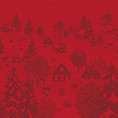 Tappeto albero di Natale Sous les &eacute;toiles Cotone, , swatch