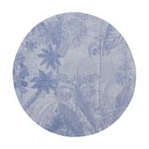 Tovaglietta spalmata rotondo Sinharâja Cotone, , swatch