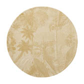 Tovaglietta spalmata rotondo Sinharâja Cotone, , swatch