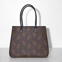 Borsa a tracolla Python Cotone, , swatch