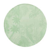 Tovaglietta spalmata rotondo Sinharâja Cotone, , swatch