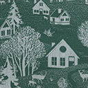 Fodera cuscino Sous les &eacute;toiles Cotone, , swatch